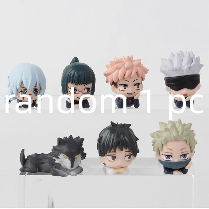 New Anime Kaisen Figure Q Version Gojo Satoru Itadori Yuji Blind Box Cute Action Figure Desktop Decor Model Toy Gift For Fans