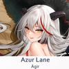 Spiel Azur Lane KMS Agir Dakimakura Umarmung Körper Kissen Fall Anime Lange Kissen Abdeckung Hause Bettwäsche Geschenke