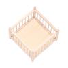 1:12 Maßstab Puppenhaus Babybett Holzwiege Babykrippe Miniatur Haus Sammlung Zubehör