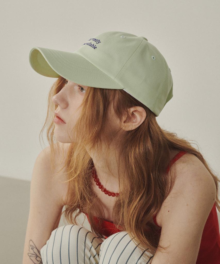 MELLY&ROSE Message Ball Cap (315351)_Mint
