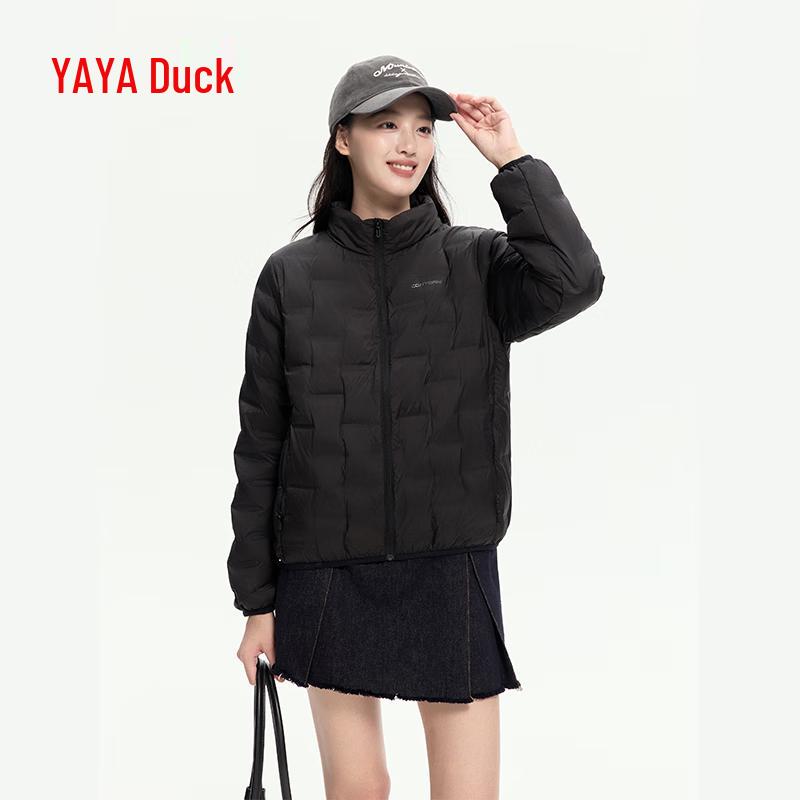Yaya Women's Lightweight Stand-Collar Down Jacket