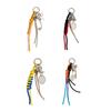 Braided Rope Phone Strap Stylish Keychain Badminton Golf Tennis and Butterfly Bag Charm Handmade Accessory for Handbag