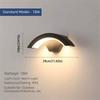 Modern Design LED Wall Lamp Waterproof Induction Waterproof Wall Light LED Motion Sensor Human Body Sensing Light Balcony