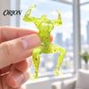 Realistic Fishing Bait Lifelike Body Lure, Artificial Muscle Frog with Professional Lure Glitter, Flexible Swimming for Freshwater Saltwater Predatory