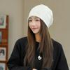 Versatile Rhinestone Loose Beanie for Women - Breathable, No Makeup, Large Head Fit, Fashionable Autumn Winter Head Wrap
