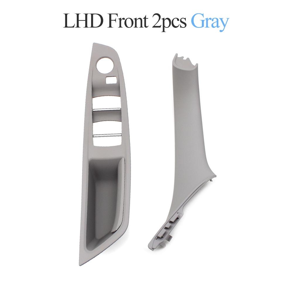 LHD High Quality Car Inner Passenger Door Panel Handle Pull Trim Cover For BMW F10 F11 F18 520 523 525 528 51417225865