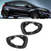 Versatile Car Side Door Wind Rearview Mirror Cover Frame For Ford Fiesta MK7 2009-2017
