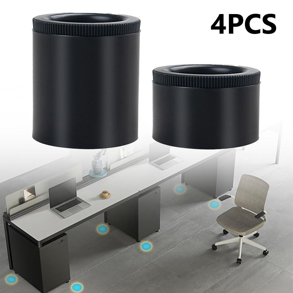 4Pcs Heavy Duty Sofa Cabinet Feet Leg Lift Furniture Extra Raiser Stand ABS Round Adjustable Furniture Accessories 30mm 55mm
