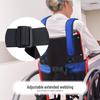 Breathable Mesh Anti-Fall Waistband for Elderly Wheelchair Support