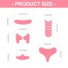 11Piece Silicone Anti Wrinkle Pads For Forehead Lines Prevention With Breathable Design