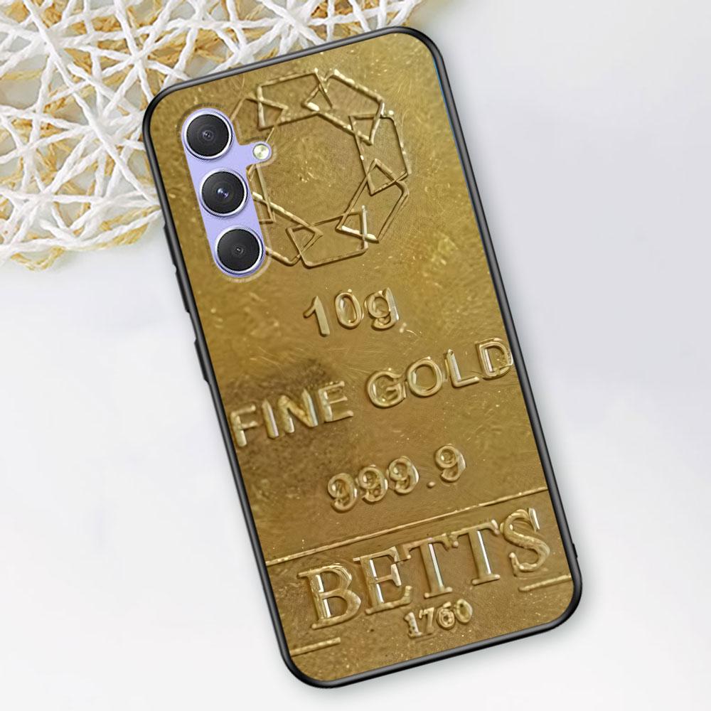Fine Gold Pattern Printing Case for Samsung Galaxy A51 A53 A54 A31 A52 A12 A13 A21s A22 A32 A11 A22 A33 A41 A52s TPU Phone Cover