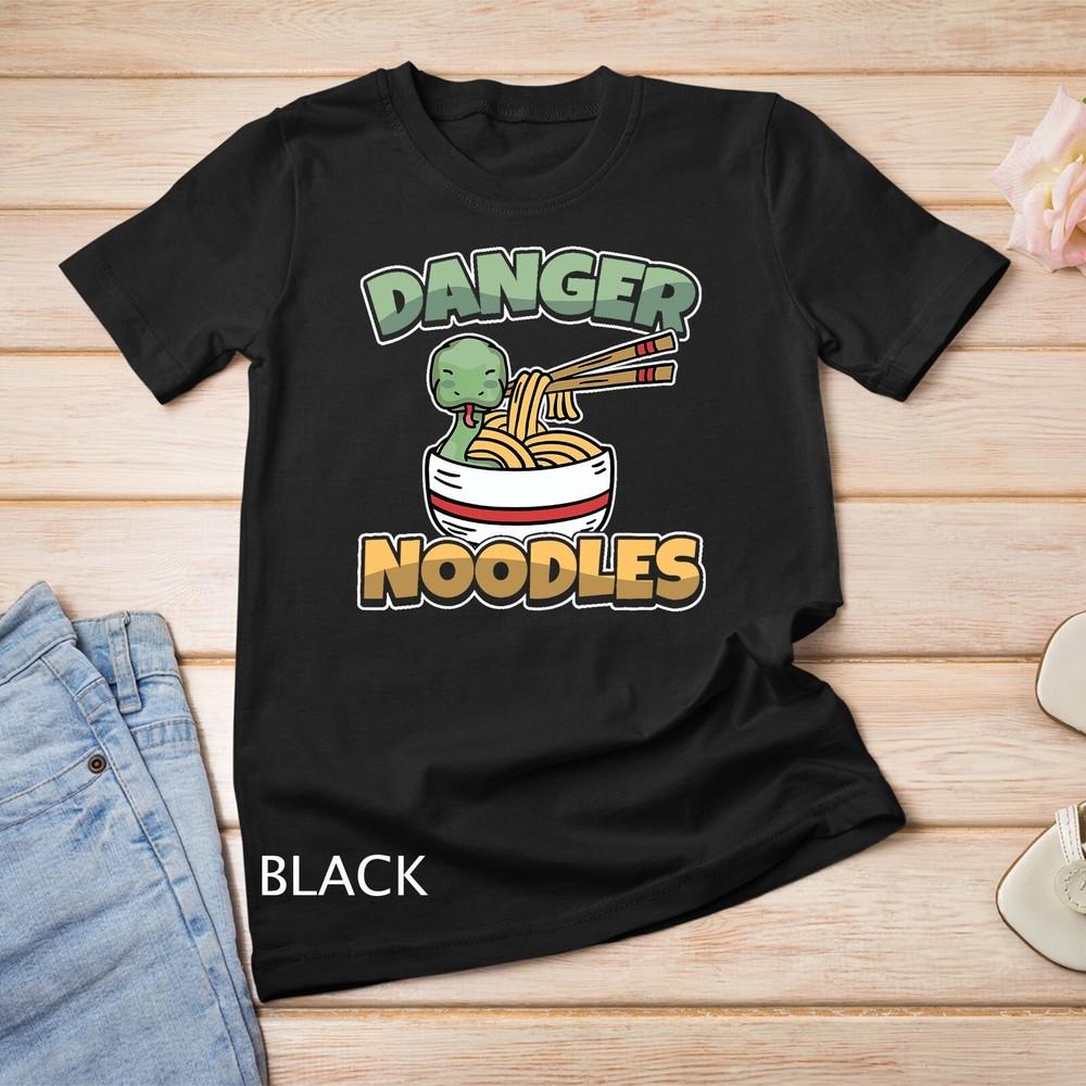 

Danger Noodles For Snake Owner And Python Lovers Gift T-Shirt Unisex T-shirt 4XL