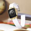 OLEVS Women's Watch Waterproof, Luminous Function, Silicone Band, Japanese Quartz Movement, White