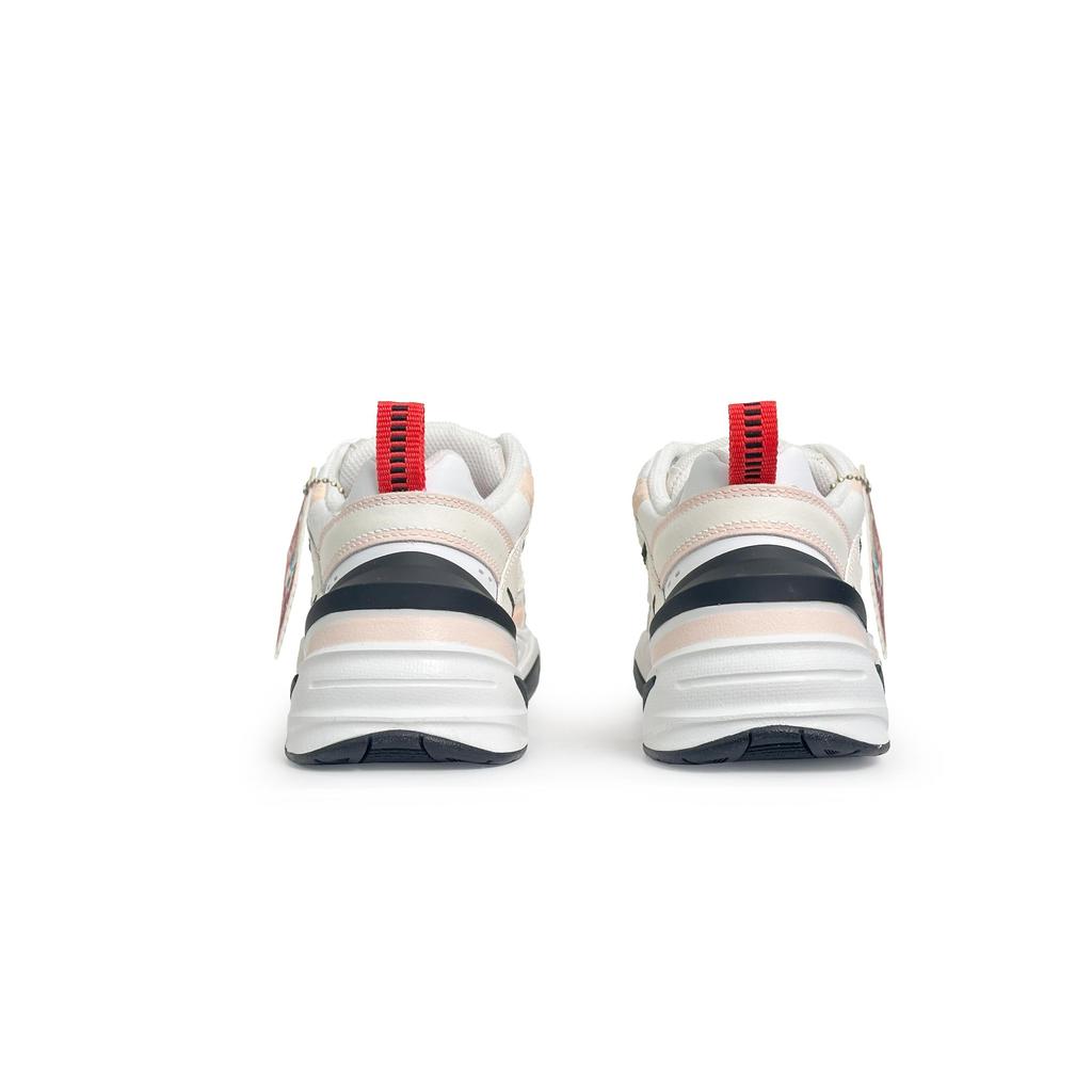 Nike M2K Tekno Rose Girlish Low Top Chunky Sneakers Women's Ecru AO3108-205(Team1926-)