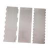 3 Pieces Cake Scraper Smoother Home Kitchen Bakeware Adjustable DIY Practical Decorating Comb