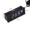 Automobil Auto Uhr Temperatur Spannung Monitor Panel Meter LED Digital Display Compact Premium