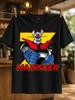 Mazinger Classic Robot Punch Pose With Yellow Lightning Block And Bold Red Green Title Lettering Unisex All TShirt