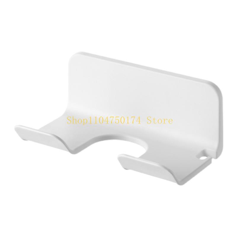 

Wall Mounted Rack Hair Dryer Holder Hair Straightener Storage Shelf top sale