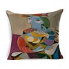 Luxurious Van Gogh Starry Night Square Cushion Covers With Premium Cotton Linen