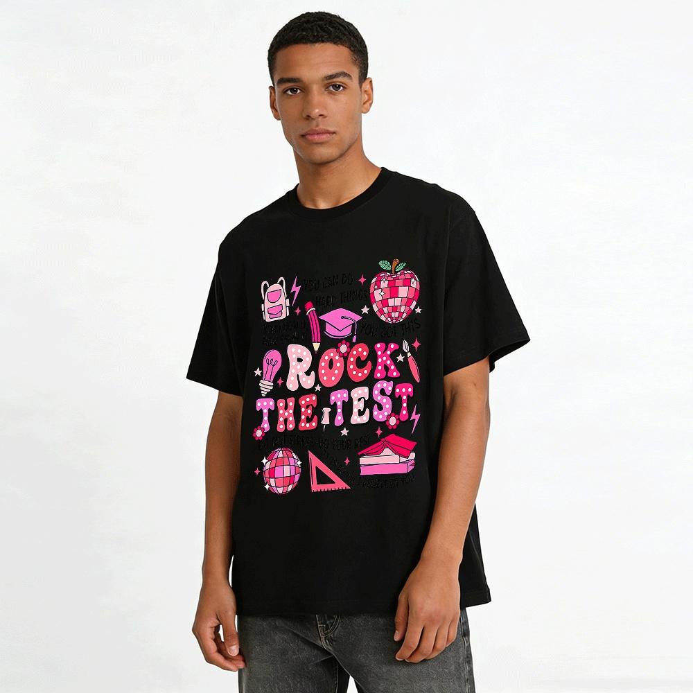 Rock The Test T Pure cotton T-shirt
