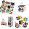 Veelzijdige Magnetische Kubus 3D Puzzel Premium ABS Materiaal Stressverlichtend Speelgoed Ontwerp