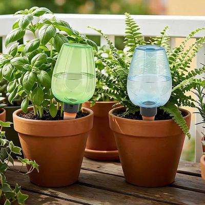 1/4pcs Plant Self Watering Globes Automatic Plant Watering Device 350ml Plants Water Dispenser for Indoor Plants Balcony Garden