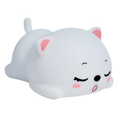 LED Nursery Night Lights For Kids Cute Silicone Baby With Contact Sensor