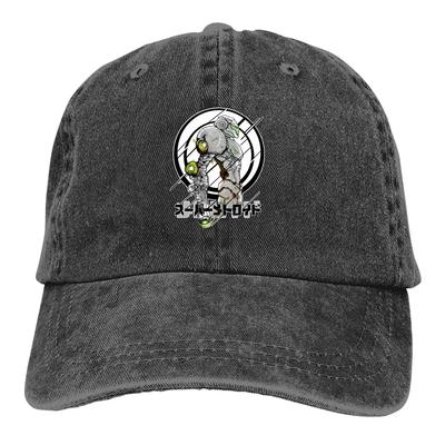 Washed Men's Baseball Cap Unique Trucker Snapback Caps Dad Hat Super Metroid Game Golf Hats