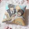 j-Junjou Romantica Cushion Cover Premium Comfort Reversible Pillow Cove -Two in One Design for Any Room & Car Interior