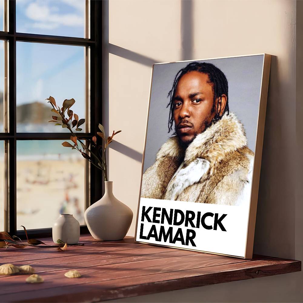 Kendrick Lamar Good Kid Maad City Hip Hop Music Album Cover Anime Posters Sticky Whitepaper Sticker DIY Room Bar Cafe Room Decor