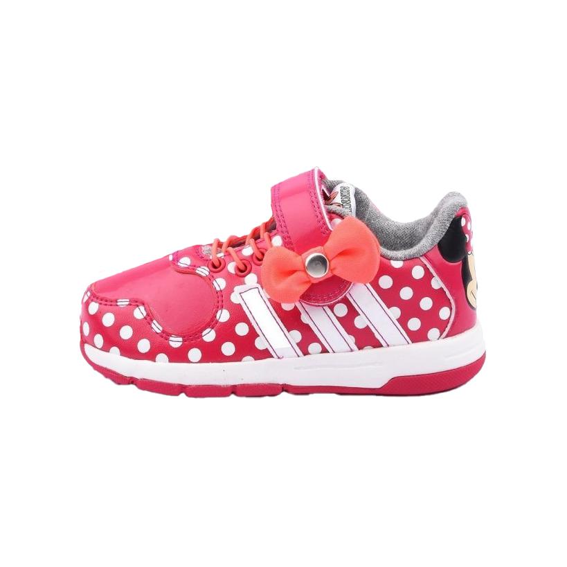 

Disney x Adidas Slip Resistant Abrasion Resistant Slip Resistant Abrasion Resistant Low top Toddler Shoes Peach Pink B23887 20