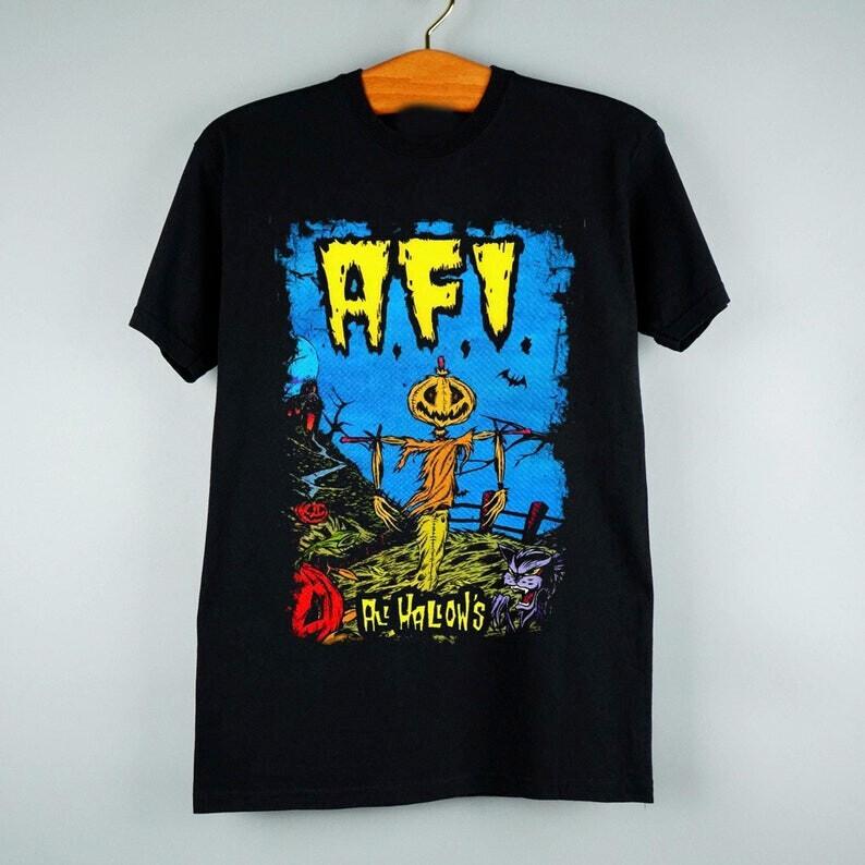 New AFI Band Halloween Gift For Fans Unisex S-5XL Shirt BI04_256 Unisex T-Shirt S
