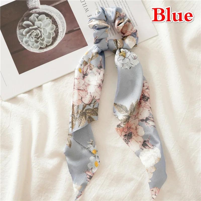 Femmes Ruban Anneau Cheveux Cercle Gros Intestin Bandeau Porte-Queue de Cheval Accessoires Cheveux