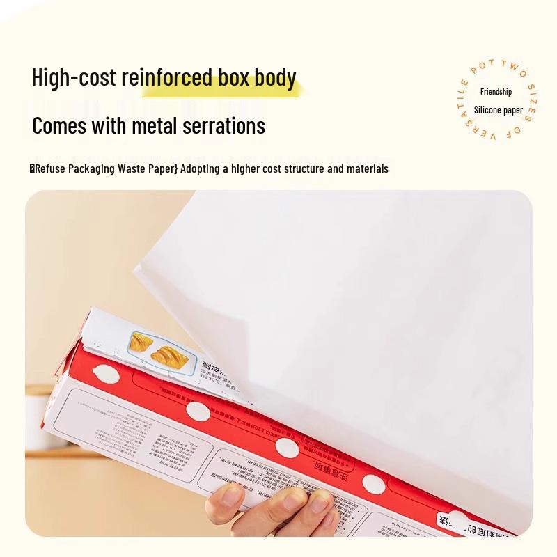 Silicone Oil-Absorbing Baking and BBQ Paper for Oven and Air Fryer