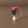 1:12 Dollhouse Miniature Vase Potted Plants Flowerpot Bonsai Model Garden Home Decor Toy Doll House Accessories