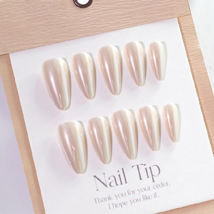 Almond Nail Tips Fake Nail Glues On Nail Stick On Nail Press On Nail Artificial False Nail for Womens and Girls Gifts