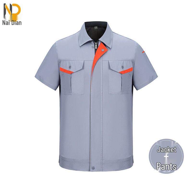 

Men s Short-Sleeve Summer Workwear Set 175
