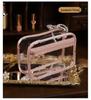 2025 Women's Large Capacity Velvet Cosmetic Bag - Portable, Stylish, Luxurious