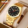 Steel Belt Men's Watch Simple Business Waterproof Calendar Quartz Watch Watch Source