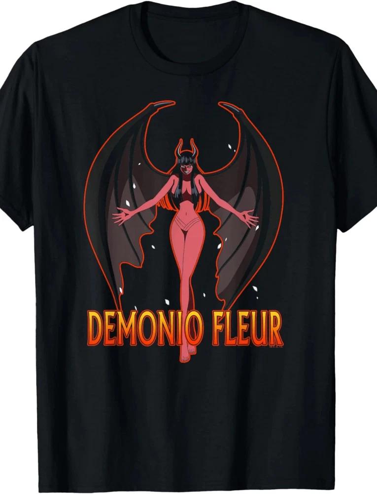 Anime Demonio Fleur Nico Robin Demon T Shirt Unisex S