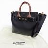 Great BURBERRY Belt bag, small (SM) 2-Way Leather Tote Bag/Shoulder Bag 8021279 Used
