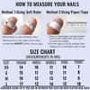 Almond False Nails Ocean Style 3D Carving Design 10 Pieces Lightweight Comfortable Wear