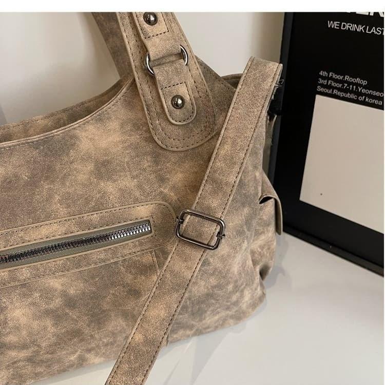Borsa a tracolla da donna di grande capacità borsa a tracolla portatile