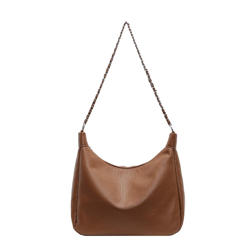 

Большая сумка Женская Новая Универсальная Вместительная Наплечная Сумка-Мессенджер Small коричневый