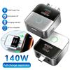 Încărcător Telefon Inteligent 140W cu Oprire Automată Separator de Încărcare Completă Afișaj Digital Detector de Oprire în Timp Real Protecție Baterie