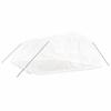 Greenhouse with Steel Frame White 30 M² 6 X 5 X 2.3 M