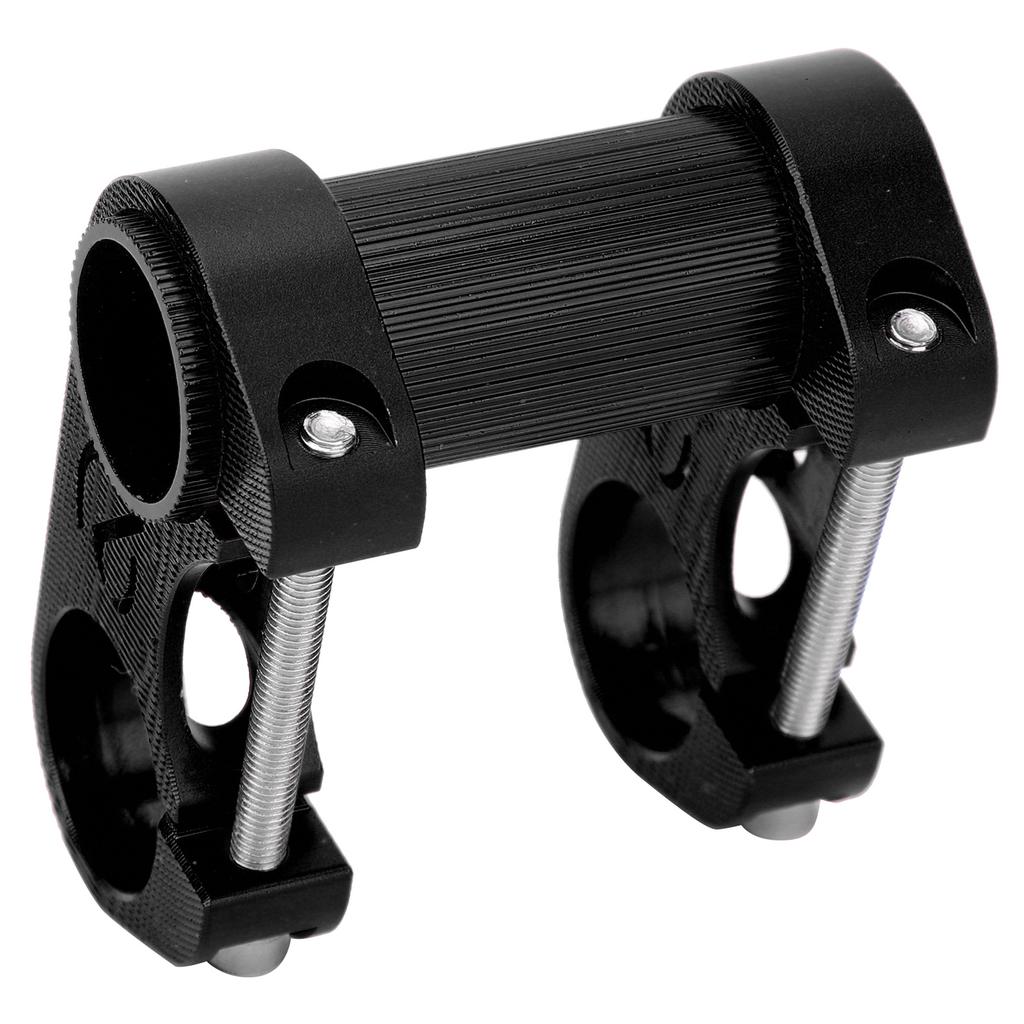 Folding Bike Handlebar 25.4MM Stem Aluminum Alloy Hollow SP8 Modified Double StemBlack