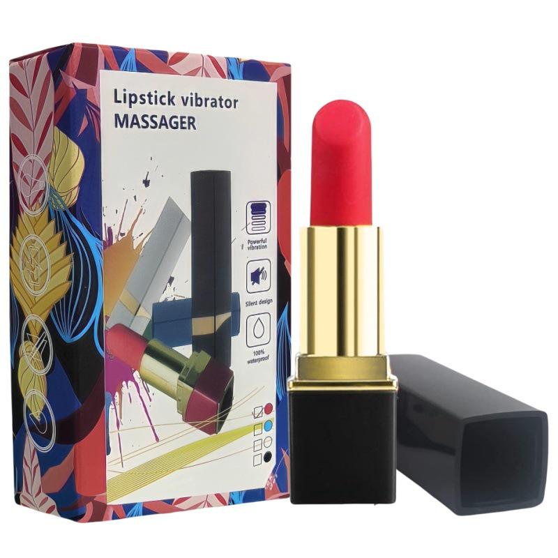 Magnetic Charging Lipstick Vibrator: Mini Female Massage Stick