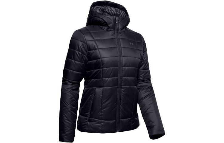 Under Armour Jackets Women s Black Hooded Moderate Other 1342813-001 S