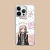 Danganronpa Chiaki Nanami Phone Case for iPhone 17 16 15 14 13 12 11 Air Pro Max Plus Electroplated Silver Cover